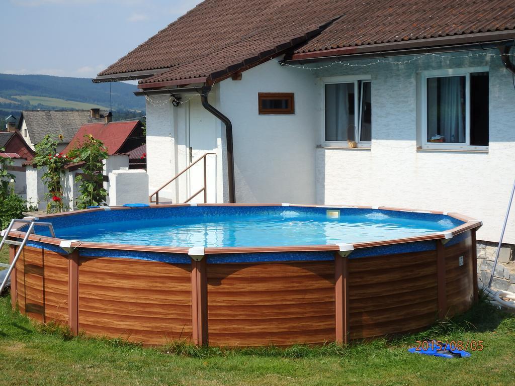 Penzion u Vichu Červená Voda Esterno foto