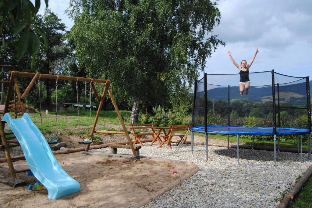 Penzion u Vichu Červená Voda Esterno foto