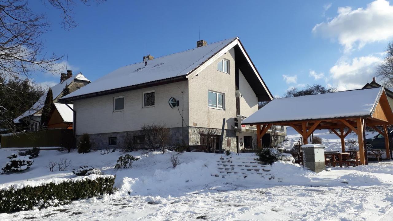 Penzion u Vichu Červená Voda Esterno foto